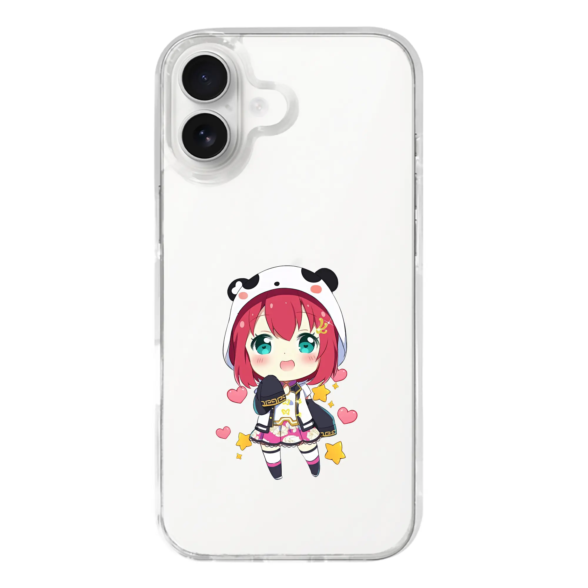 Love Live! グッズ,黒澤ルビィ - iPhone 17シリーズ 透明スマホケース – 薄型・耐衝撃・精密フィット保護カバー